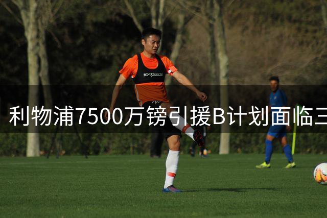 利物浦7500万镑引援B计划面临三重困境