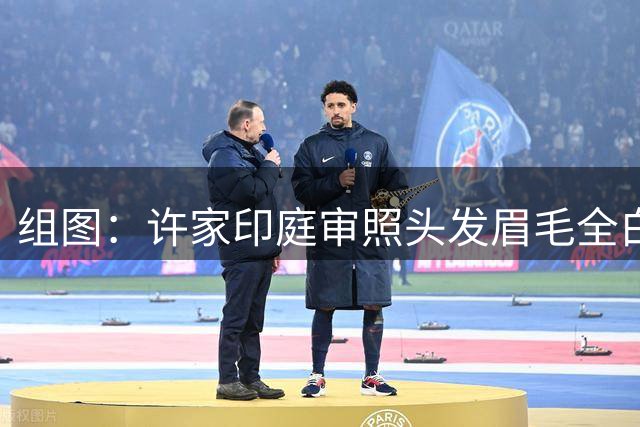 组图：许家印庭审照头发眉毛全白 昔日也曾意气风发